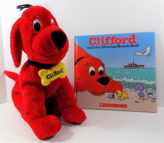 Kohl ' s Cares For Kids Clifford the Big Red Dog Plush Toy & Hard Cover Book 3