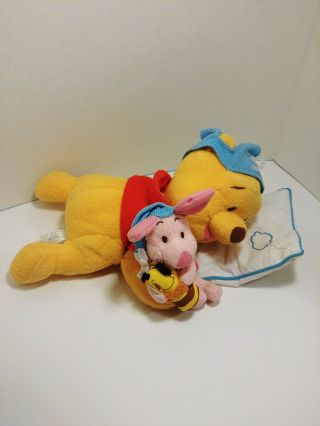 Fisher Price Disney Winnie The Pooh Sing Me To Sleep Plush Only No Sound Jz