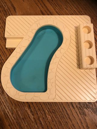 Fisher - Price 1986 Vintage Little People Swimming Pool 2526