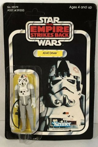 At - At Driver Star Wars Empire Strikes Back Moc 41 Back Esb Vintage Kenner 1980s