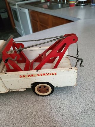 VINTAGE TONKA AA WRECKER and Cement TRUCK PRESSED STEEL 4
