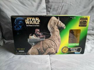 Star Wars The Power Of The Force Ronto And Jawa Set Nib 1997