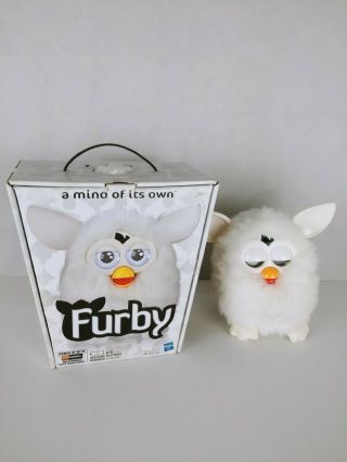 Hasbro Furby 2012 Yeti White Interactive Pet Toy
