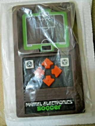 Vintage 1978 Mattel Electronics Hand Held SOCCER Game & Instructions. 6