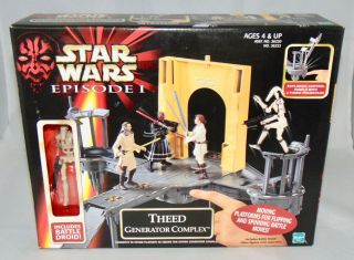 1998 Hasbro Star Wars Episode 1 The Generator Complex Playset