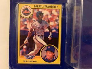 Starting Lineup Darryl Strawberry 1991 action figure 3