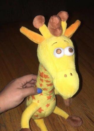 Toys R Us Exclusive Geoffrey Giraffe Stuffed Animal Plush 17 " Pre Owned