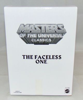 2010 Mattel Masters Of The Universe Classics The Faceless One Motu