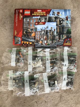 Lego Avengers Infinity War Sanctum Sanctorum Only 76108 - No Minifigs