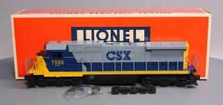 Lionel 6 - 18214 Csx Dash 8 Diesel Locomotive W/railsounds/box