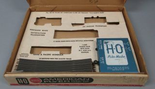 American Flyer 30740 Ho Scale " The North Star " Diesel Freight Set - Master Carto