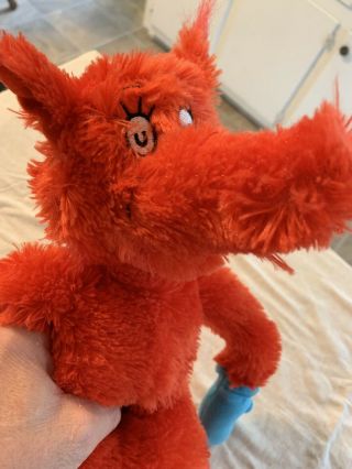Aurora World Plush - Dr.  Seuss - Fox In Socks (18 Inch) - Stuffed Animal Toy