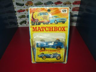 Matchbox Lesney 52 Brm Racing Car Blister Pack Very Rare Find