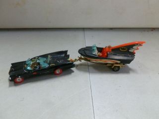 Corgi Batmobile With Bat Boat