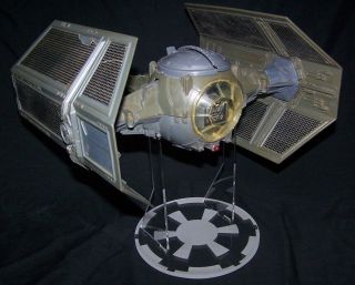 Acrylic Display Stand For Kenner Vintage Darth Vader Tie Fighter Star Wars