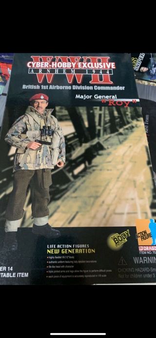 Dragon Models 1/6 Cyber Hobby 70192 Wwll 1944 Major General Roy Action Figure