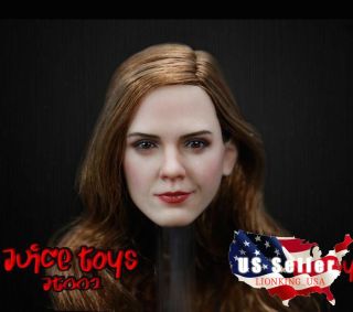 1/6 Emma Watson Head Sculpt Beauty And The Beast For Hot Toys Phicen ❶usa❶