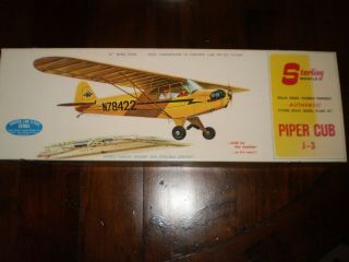 Sterling Models Piper Cub J - 3 Balsa Wood Kit A22