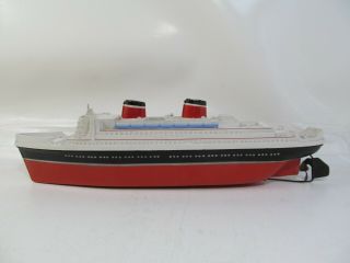 Vintage Made In Spain Plastic Ocean Liner Ship Boat Toy Poyo