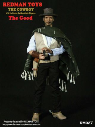 1/6 Redman Toys Rm027 The Cowboy The Good Figure Accessory 12  Collectible Toy