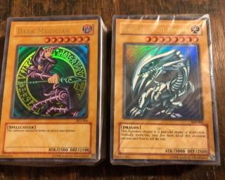 Yugioh Kaiba And Yugi Starter Deck 2002 Unlimited Deck Only English