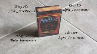 Magic The Gathering 4th Edition Starter Tournament Deck Factory Box