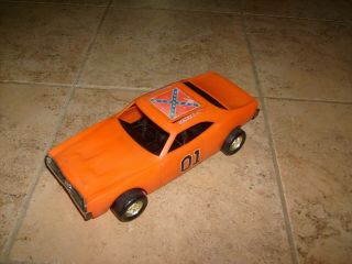THE DUKES OF HAZZARD 1980 MEGO GENERAL LEE CHARGER 3 3/4 FIGURE CAR VEHICLE 3