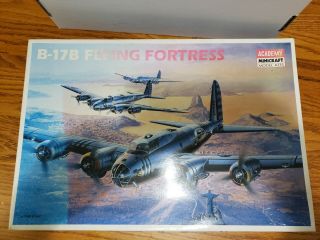 Minicraft Academy B - 17b Flying Fortress 1:72 Scale Model Kit 2106