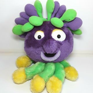 Jupjup Jup Plush Soft Toy Doll Hand Puppet Hi5 Hi 5 Purple