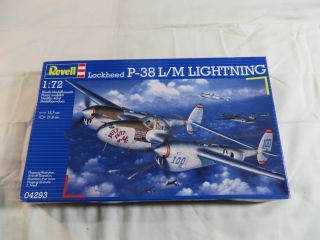 Revell 1:72 Lockheed P - 38 L/m Lightning Model Kit 04293