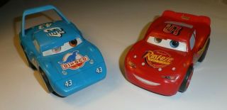 " Cars " Lightning Mcqueen And The King Shake 