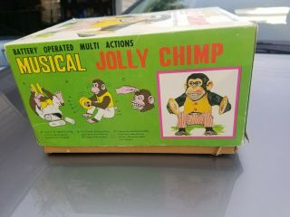 Vintage Daishin Musical Jolly Chimp Toy Story 3 Cymbal Monkey w/Tag & Box 3