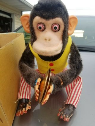 Vintage Daishin Musical Jolly Chimp Toy Story 3 Cymbal Monkey w/Tag & Box 5