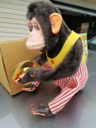 Vintage Daishin Musical Jolly Chimp Toy Story 3 Cymbal Monkey w/Tag & Box 6