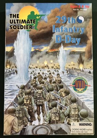 21st Century Ultimate Soldier 1:6 Wwii 29th Infantry D - Day Action Figure