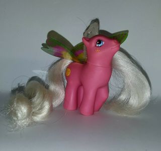 Vintage My Little Pony G1 Lady Flutter (summer Wing Ponies) 1988