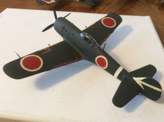 Nicely built 1/72 scale Japanese NAKAJIMA Ki - 84 “ FRANK “ 5 of 8 4
