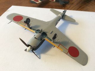 Nicely built 1/72 scale Japanese NAKAJIMA Ki - 84 “ FRANK “ 5 of 8 5