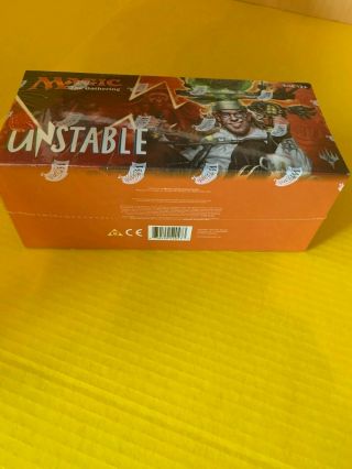 MTG UNSTABLE Booster Box English FACTORY Magic the Gathering 2