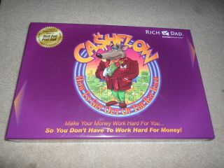 Rich Dad Cashflow Board Game 101 Finance How To Get Out Of The Rat Race Cd