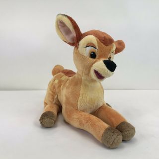 Disney Store Bambi Plush Stuffed Animal 15 "