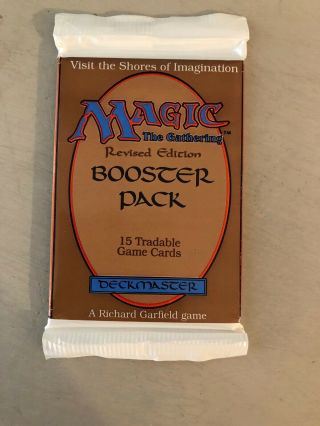 Magic: The Gathering Mtg Factory Revised 3rd Edition Booster Pack English