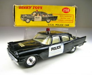 Dinky Toys 258 1957 Desoto Police Car Near