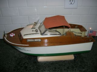 Toy Wood Boat Fleet Line Marlin For Toy Outboard K&o Ito Battery Operated Boat