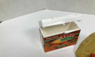 Vintage 2139 Fisher Price FUN WITH FOOD Taco Deluxe 1988 COMPLETE 3