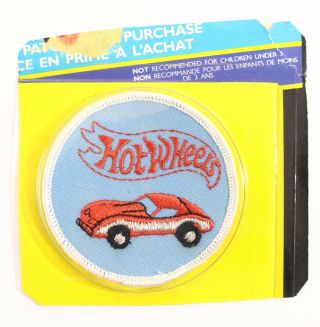 Hotwheels Hot Ones Patch French Variation? Mattel Vintage Collectors Patch 3 "
