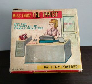 Battery Operated Miss Friday The Typist,  1950 