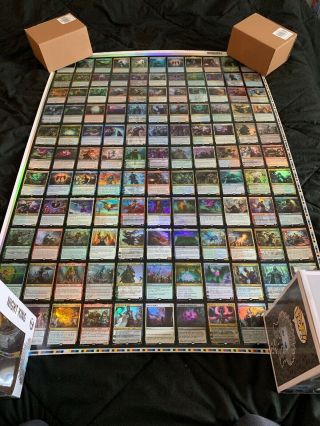 Hasbro Magic The Gathering War Of The Spark Mythic Uncut Foil Sheet Rare In Hand