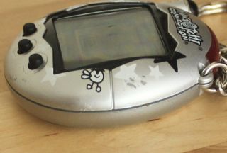 2004 Bandai Tamagotchi Connection Silver Star SPANISH ONLY Version Virtual Pet 5