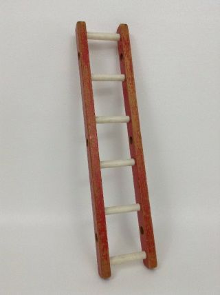 Vintage Fisher Price 1964 Circus 900 Replacement 11.  5 " Red Ladder Piece